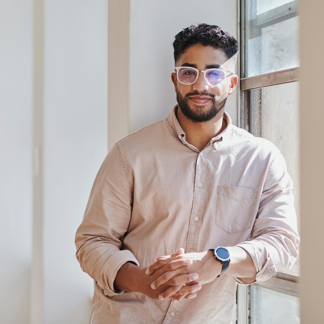 Employee Smiling for the Camera